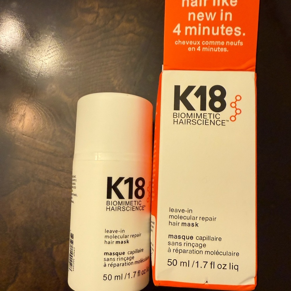 K18 Leave-In Molecular Hair Mask, Repairs Dry or Damaged Hair - Picture 2 of 6
